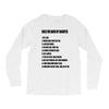 rules for dating my daughter shirt t shirt perfect father's gift Long Sleeve Shirts