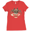 burger thing Ladies Fitted T-Shirt