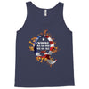 American Flag Q Fire Tank Top