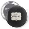 international women's day Pin-back button