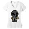 locked Women's V-Neck T-Shirt