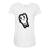 bad skull Maternity Scoop Neck T-shirt
