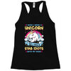 I Wish I Were A Unicorn So I Could Stab Idiots With My Head Racerback Tank
