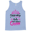 Celebrating With the 6th Birthday Queen Tank Top