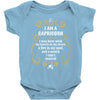 i am a capricorn Baby Onesie