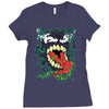 venom splatter Ladies Fitted T-Shirt