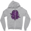mutant and proud (donny) Zipper Hoodie