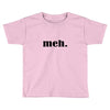 meh Toddler T-shirt