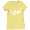 tribal flugel beidseitig bedruckt Ladies Fitted T-Shirt