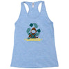 save the galaxy Racerback Tank
