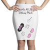 Creating a Little Disney Magic Pink Glitter Pencil Skirts