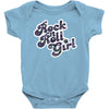 rock n roll girl Baby Bodysuit