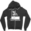 man tasking Zipper Hoodie