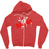 django unchained film Zipper Hoodie