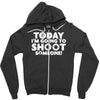photographer shoot someone Zipper Hoodie