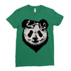 sunglasses panda Ladies Fitted T-Shirt