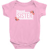 blessed sister with flower white color Baby Bodysuit