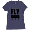 fly stars Ladies Fitted T-Shirt