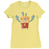 robo battery Ladies Fitted T-Shirt