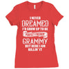 Perfect Freakin Grammy Ladies Fitted T-Shirt