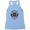 pewter gym Racerback Tank