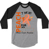 wear peach for  my [you can write any name] 3/4 Sleeve Shirt