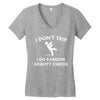 i dont trip Women's V-Neck T-Shirt