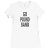 go pound sang Ladies Fitted T-Shirt