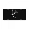 pfeil bogen archery arrow bow magic fantasy hunter schurke assasins ga License Plate