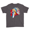 chief many feathers Youth Tee