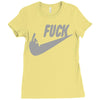 fuck you Ladies Fitted T-Shirt
