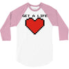 get a life 3/4 Sleeve Shirt