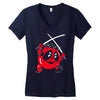 deadpool marvel parody kool aid Women's V-Neck T-Shirt