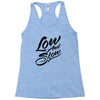 low and slow Racerback Tank