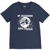my dachshund rides shotgun V-Neck Tee