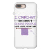 i crochet so i don't choke people save a life, send yarn iPhone 8 Plus