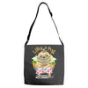 life's a pug Adjustable Strap Totes