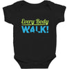every body walk Baby Bodysuit