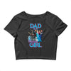 dad of the birthday girl Crop Top