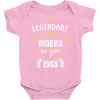 legendary riders are born in 1969 Baby Bodysuit