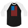 american flag 3/4 Sleeve Shirt