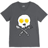 eggskull V-Neck Tee