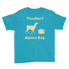 vacation, alpaca bag Youth Tee