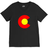 colorado flag V-Neck Tee