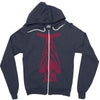 hanging around Zipper Hoodie