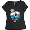 krim lim Women's Triblend Scoop T-shirt