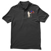 Astronaut Celebrating Independence  Day at 1776 Polo Shirt