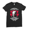 pennywise clown college Ladies Fitted T-Shirt