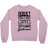 This Guy Is Taken By A Super Sexy September Girlfriend Crewneck Sweatshirt