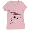 I'm A Goner (f104) Ladies Fitted T-Shirt